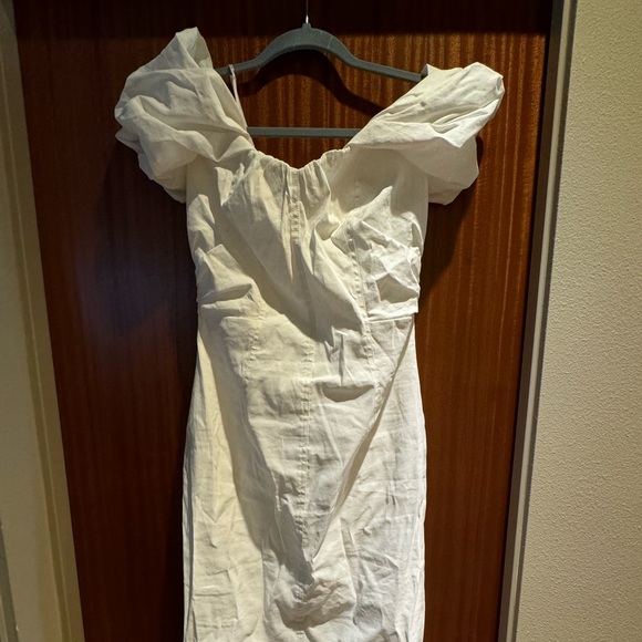 ALC NWT White Off The Shoulder Dress - Picture 5 of 7